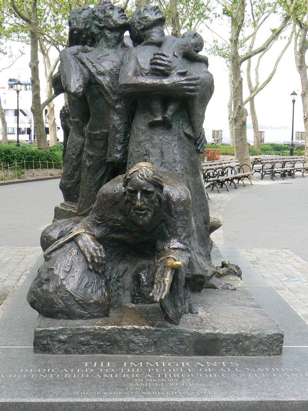 Battery Park: The Immigrants